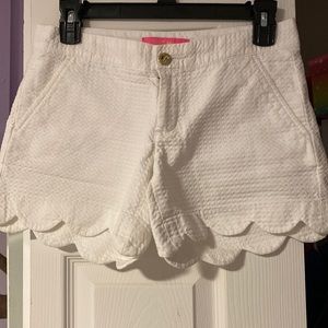 White 5" Buttercup High-Rise Short